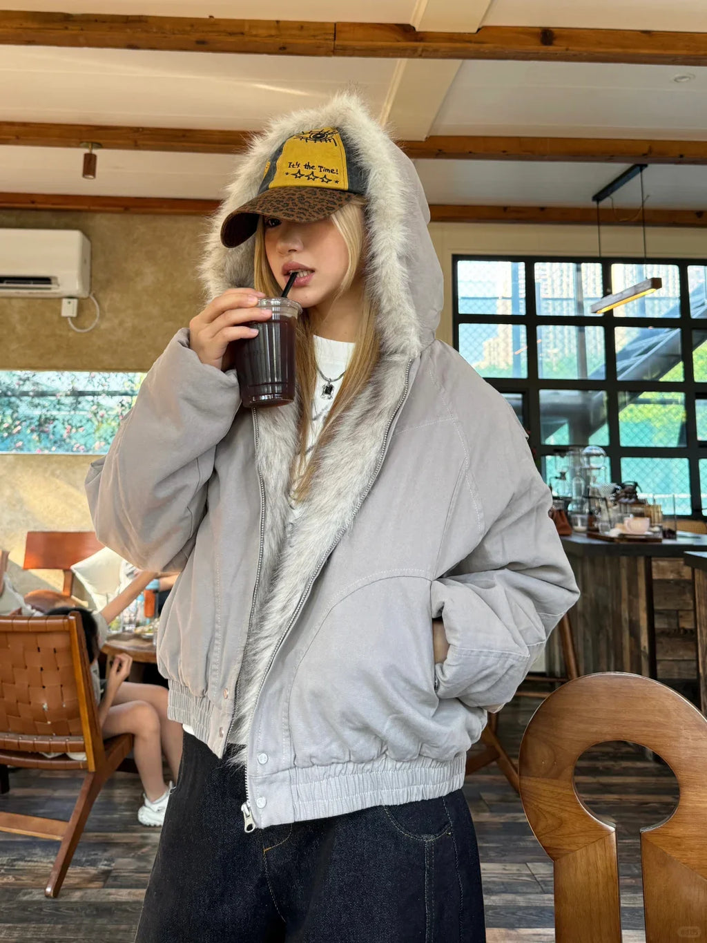 NordPeak Thickened Fur Jacket