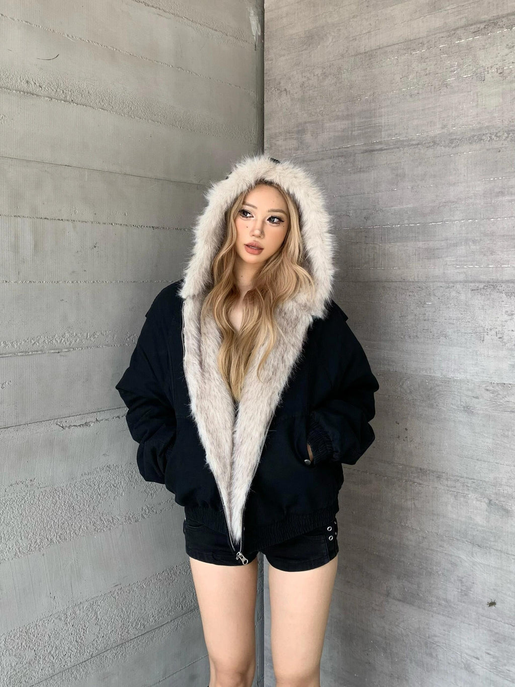 NordPeak Thickened Fur Jacket
