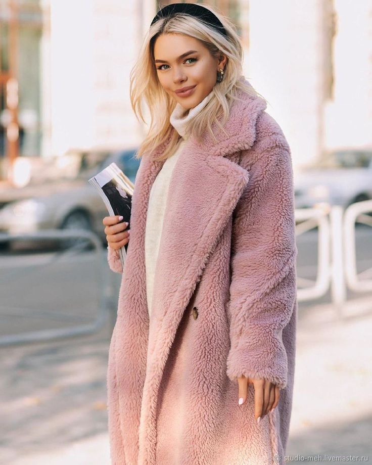 Naimy Fluffy Jacket Long
