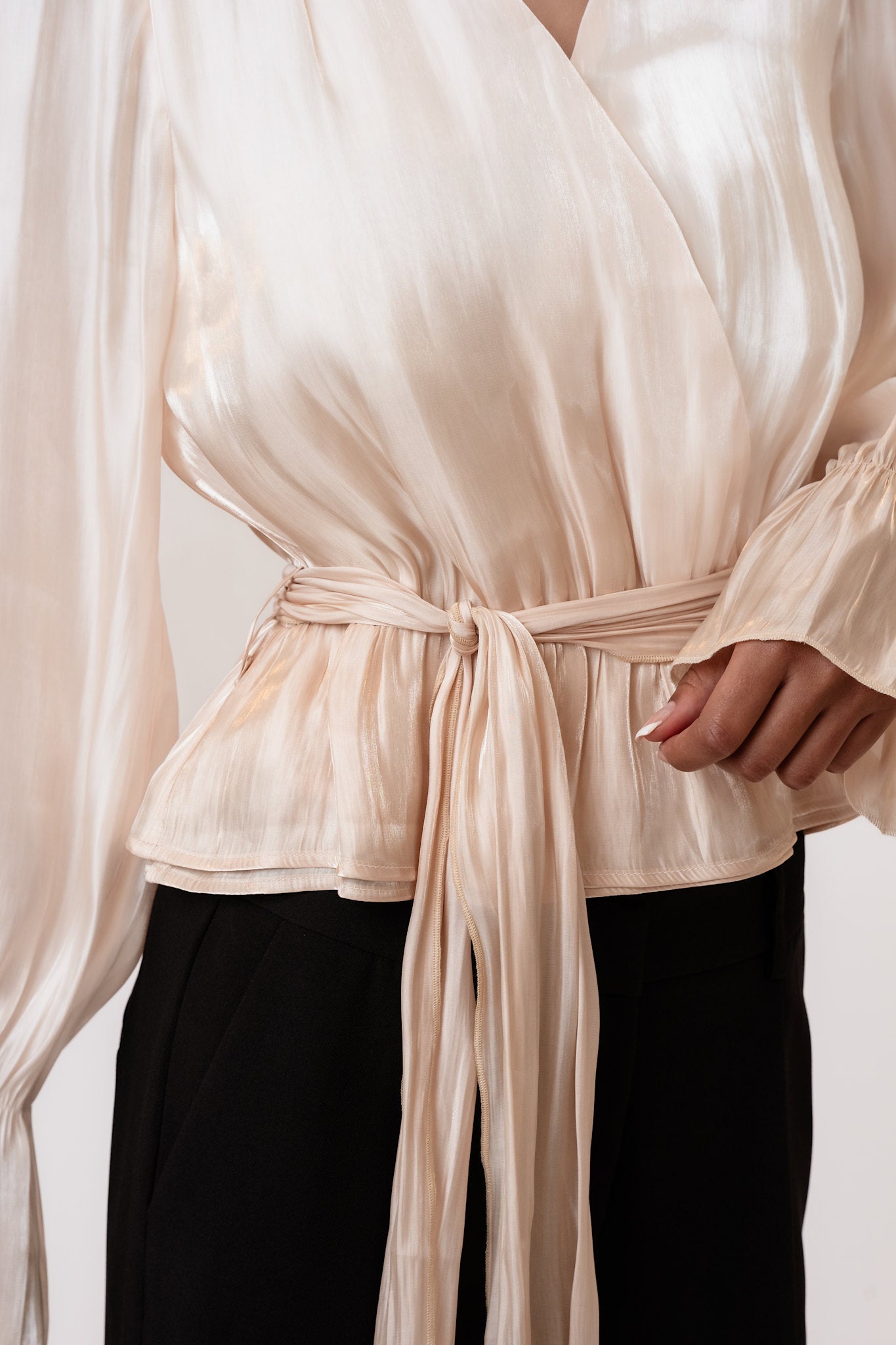 FreyaI Blouse - Champagne