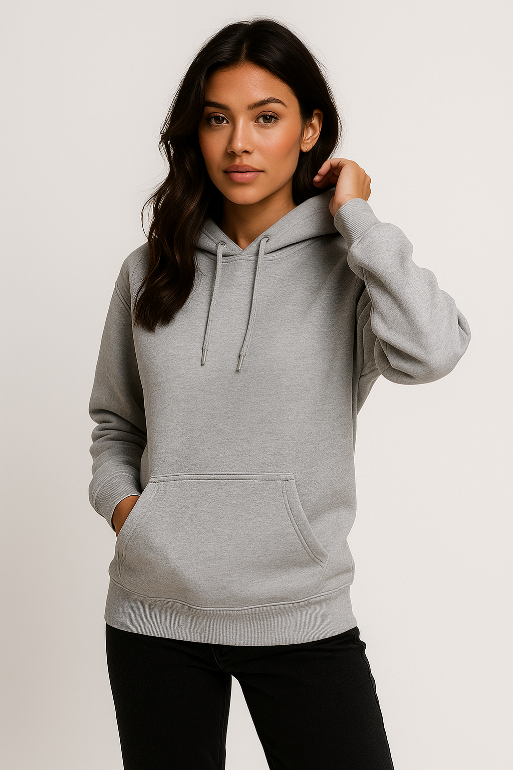 Basic grey hoodie