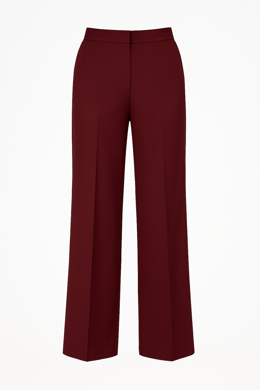 Lea Pants |Rode wide leg pantalon