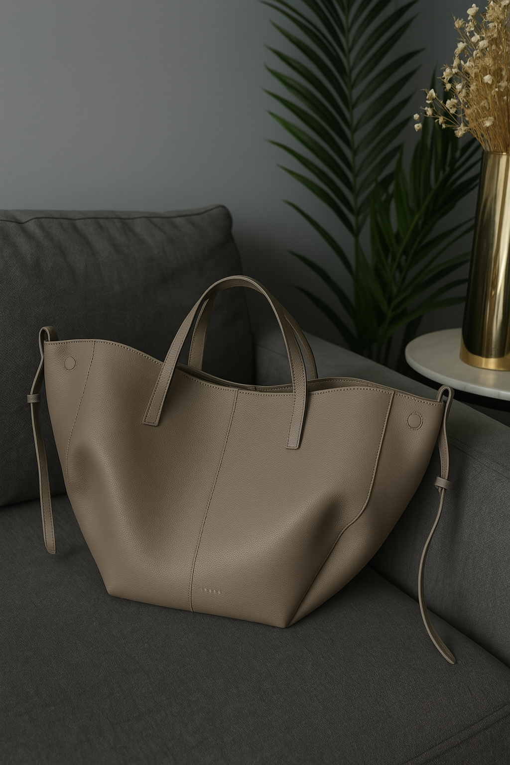 Juliette-Vintage Leather Tote Bag