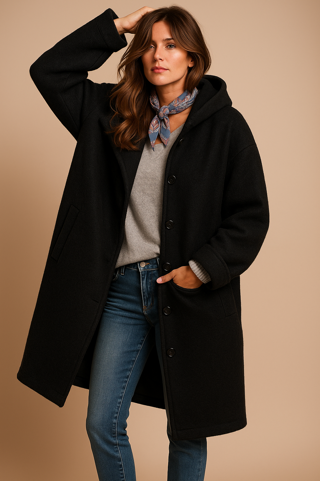 Maison Élégance – Luxe Herfstjas