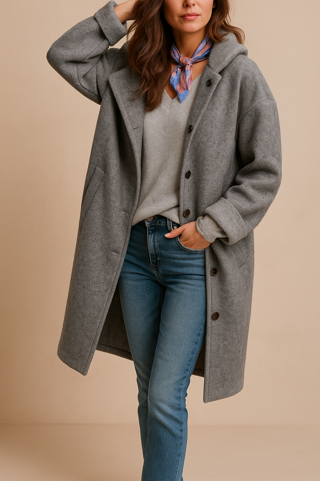 Maison Élégance – Luxe Herfstjas