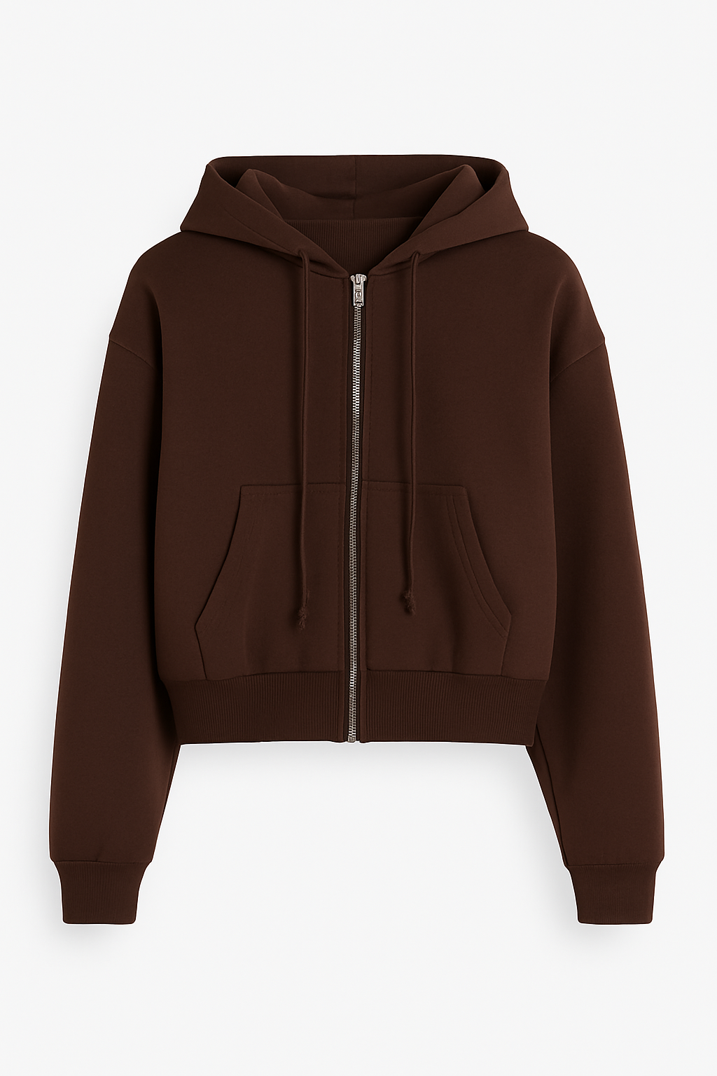 ZIP VEST CHOCO