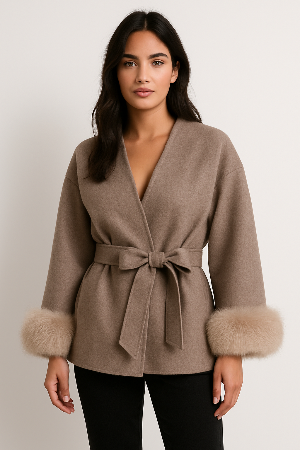 Duo Elegance Wool Coat