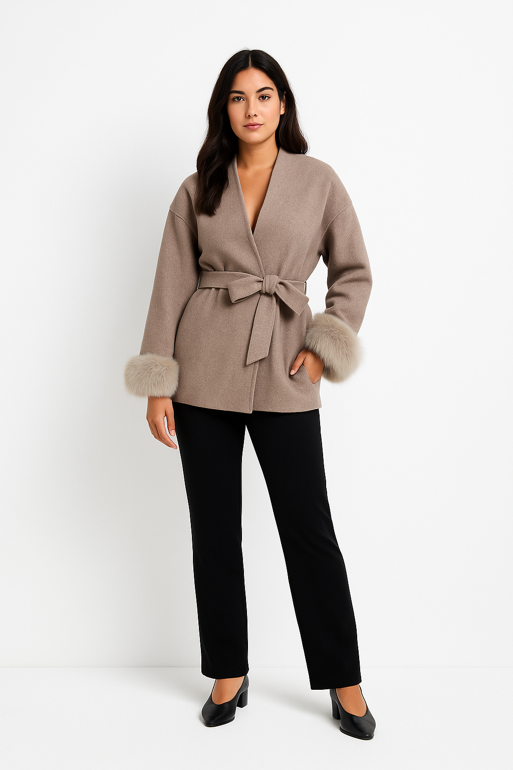 Duo Elegance Wool Coat