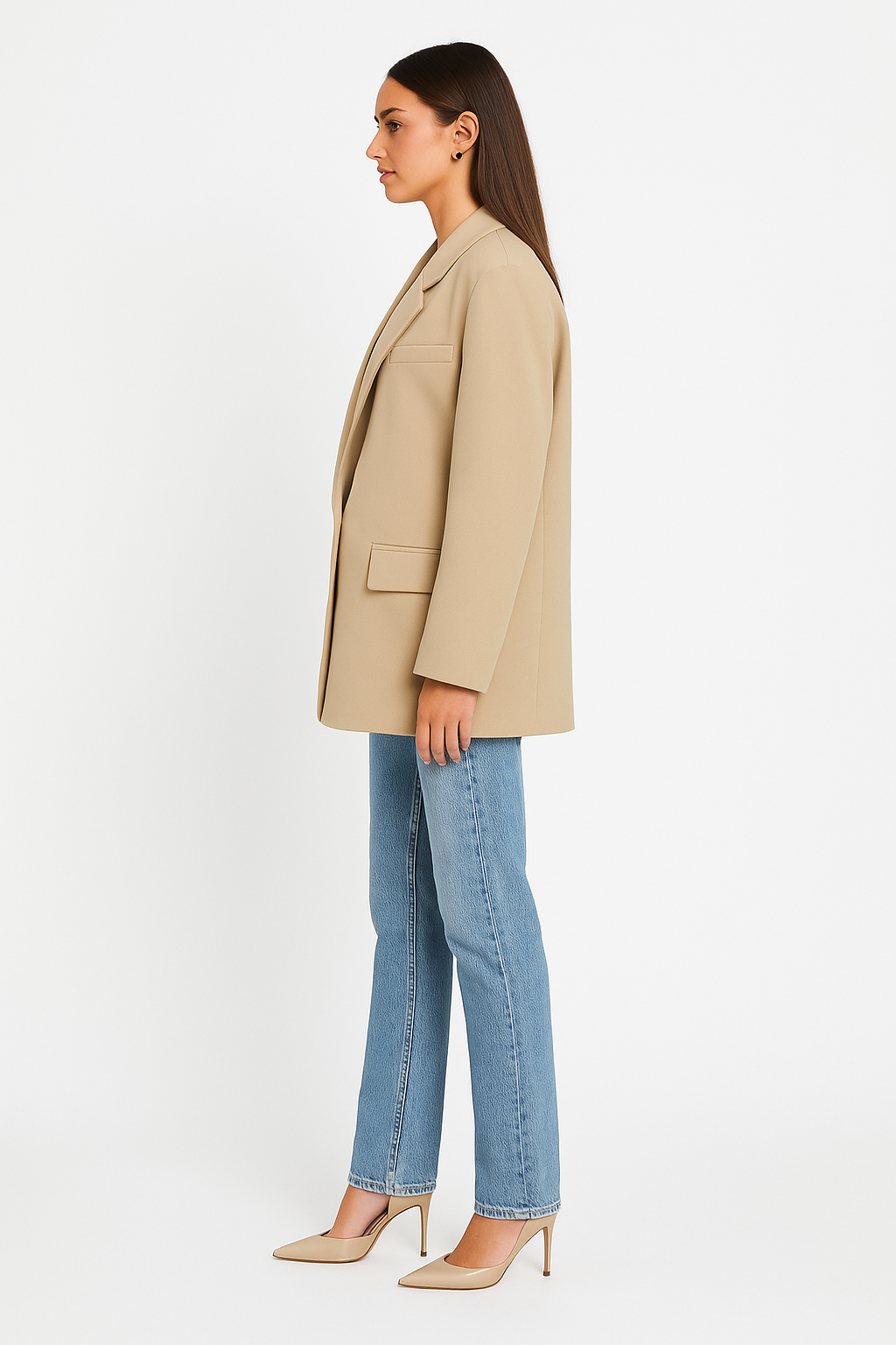 Maison blazer beige