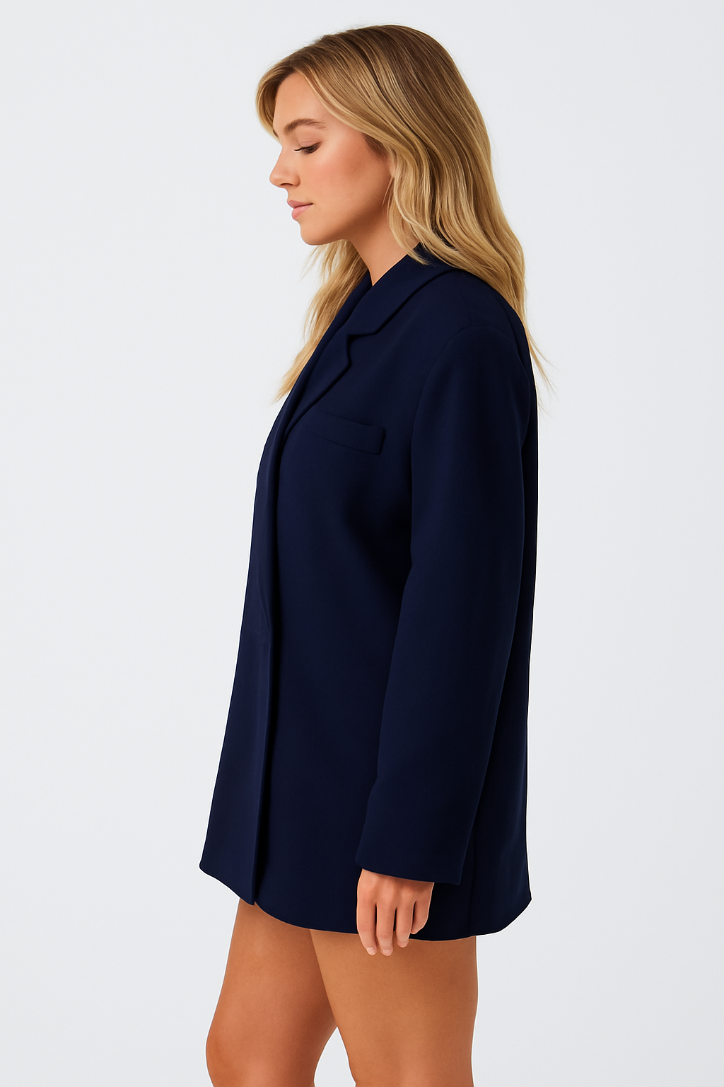 Maison Oversized Blazer Navy