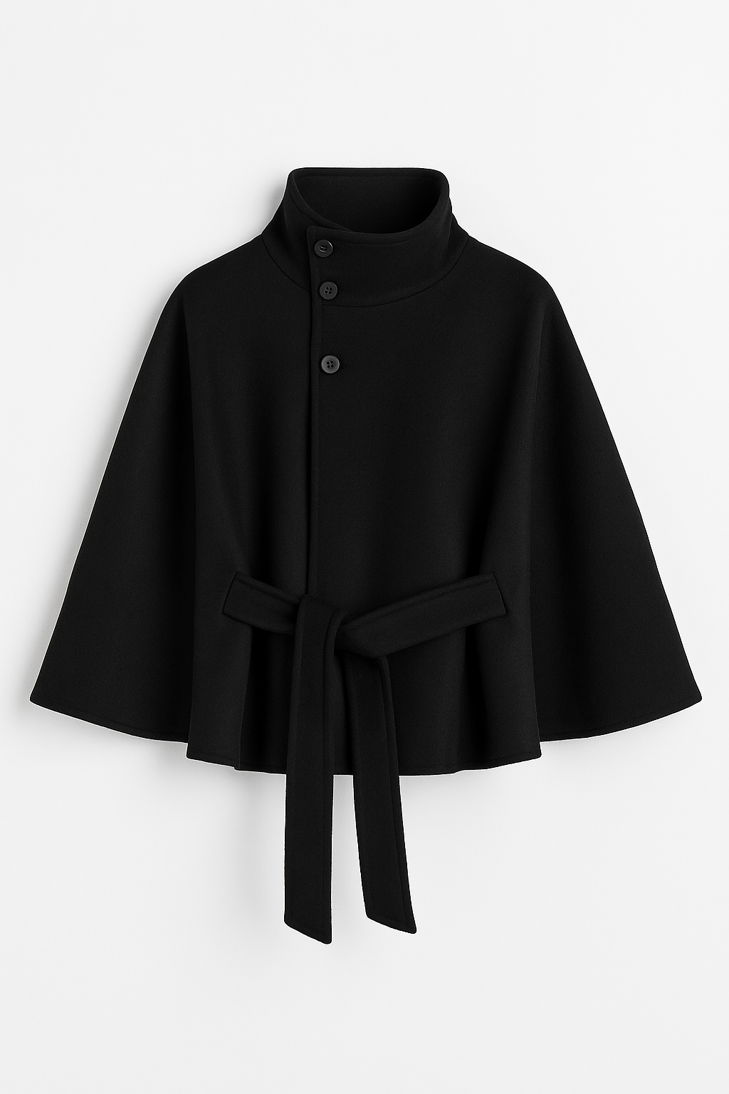 Belt Cape Jacket – Luxe Cape Jas met Ceintuur | Maison Noveau