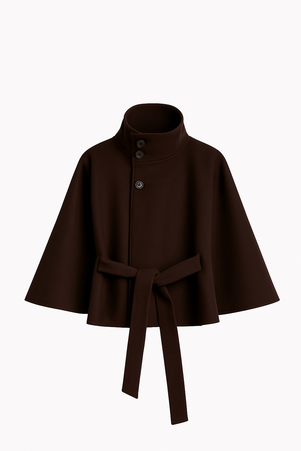 Belt Cape Jacket – Luxe Cape Jas met Ceintuur | Maison Noveau