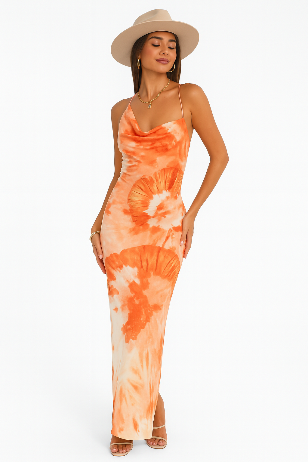 Galilea | Tropical Floral Maxi Dress