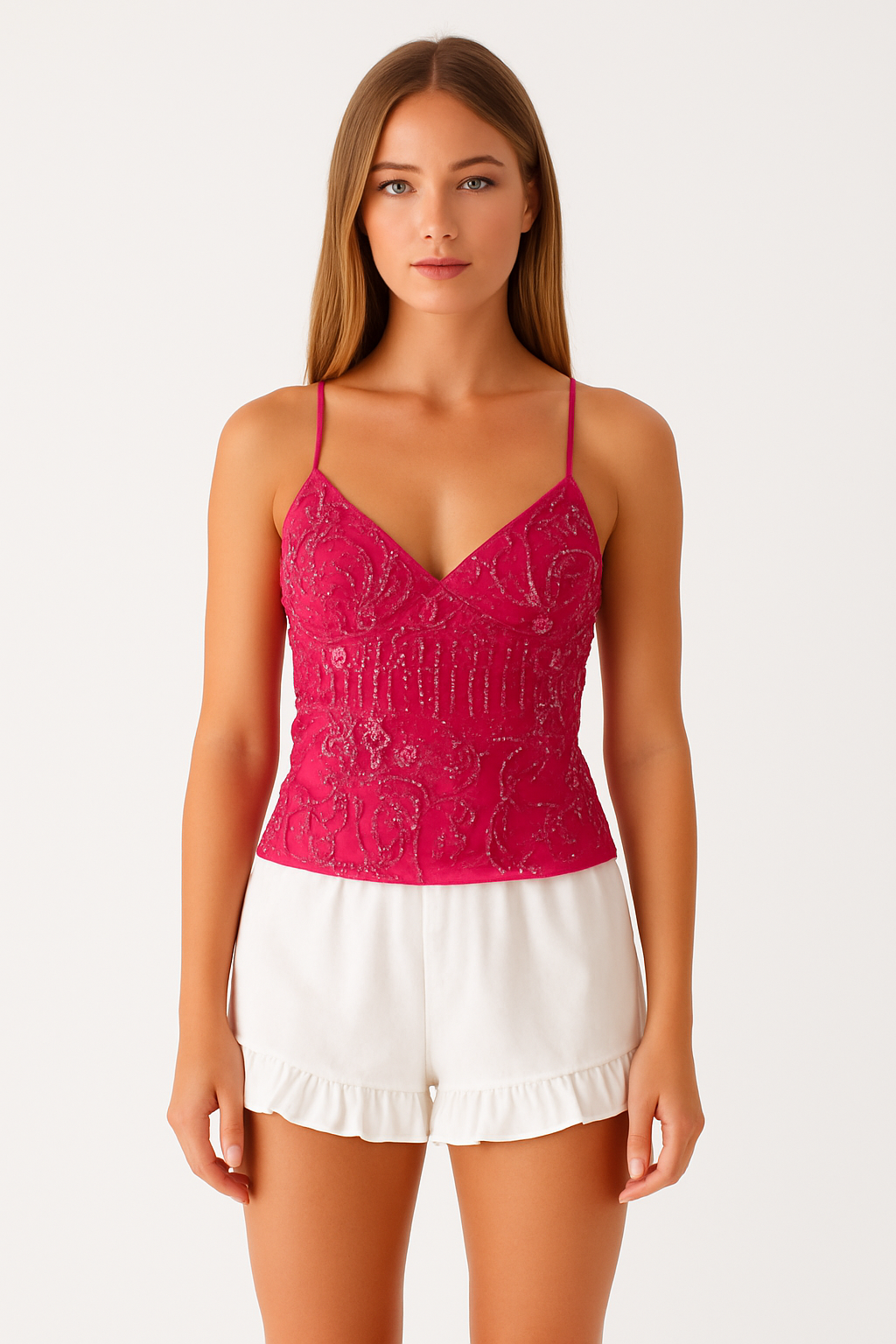 Sequin Cami Top