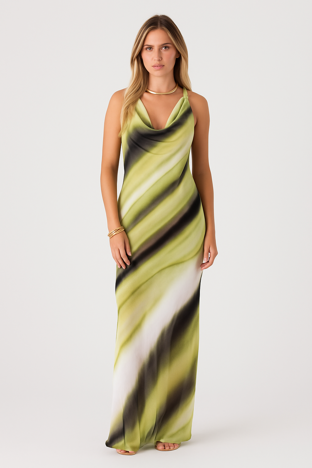 Sunset Halter Maxi