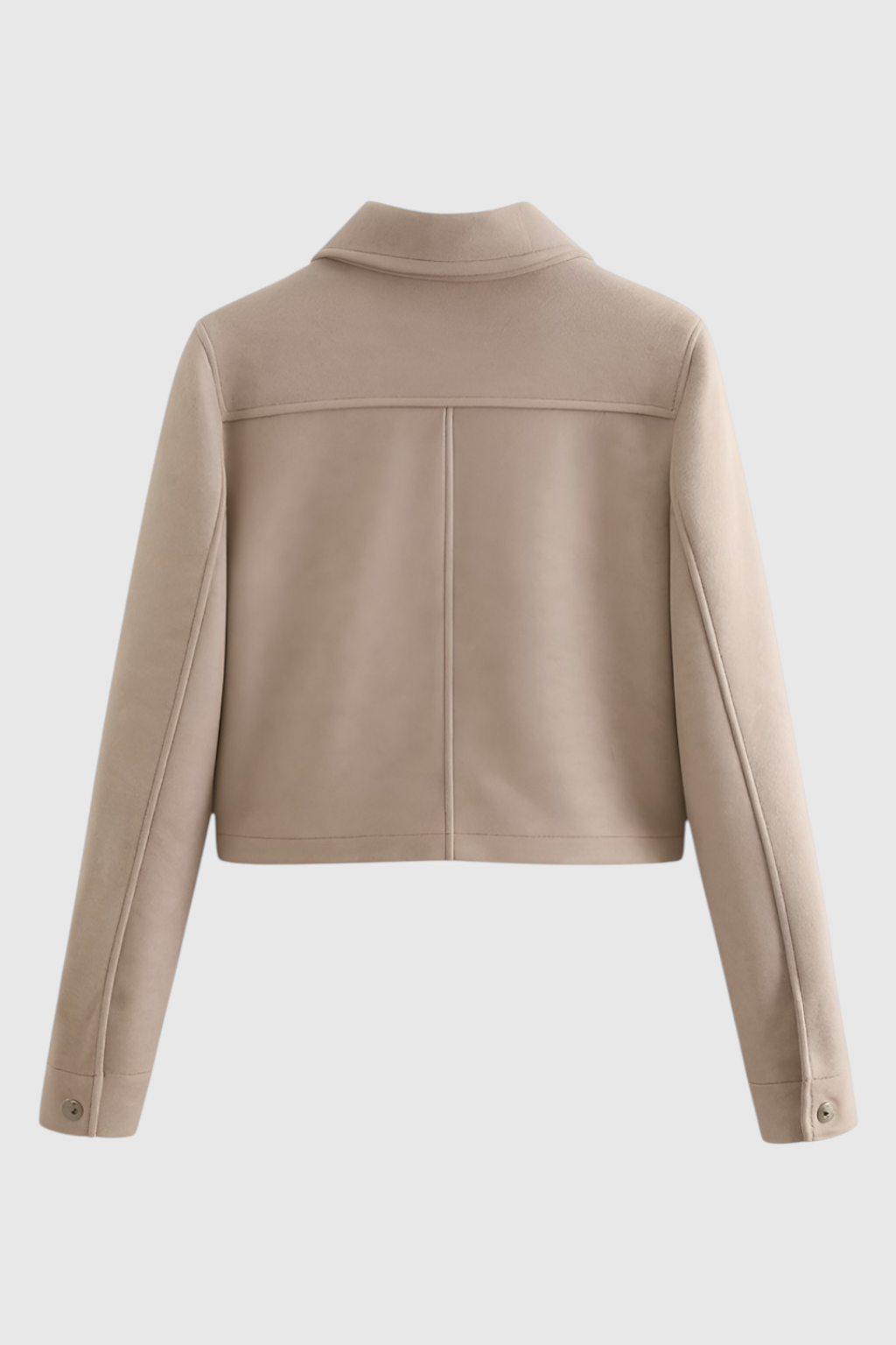 Cropped Wolblend Jacket