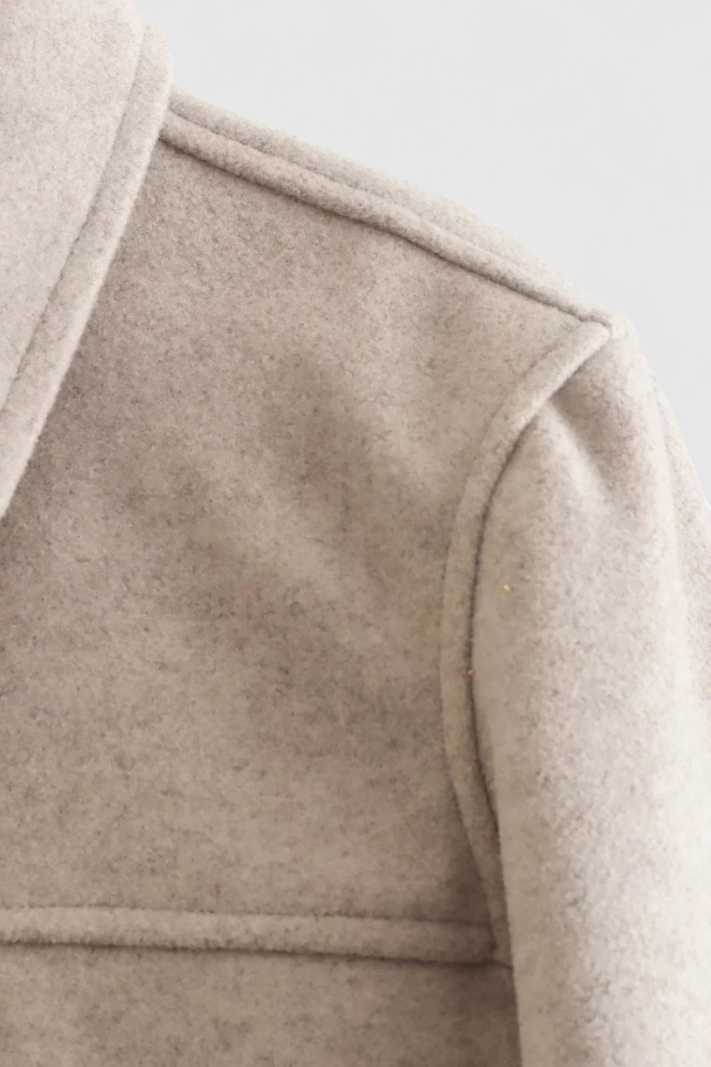 Cropped Wolblend Jacket