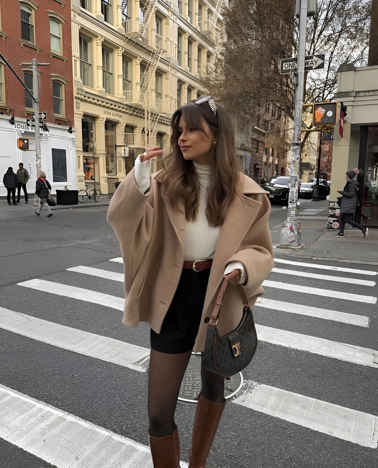 Celine | Trendy wollen jas