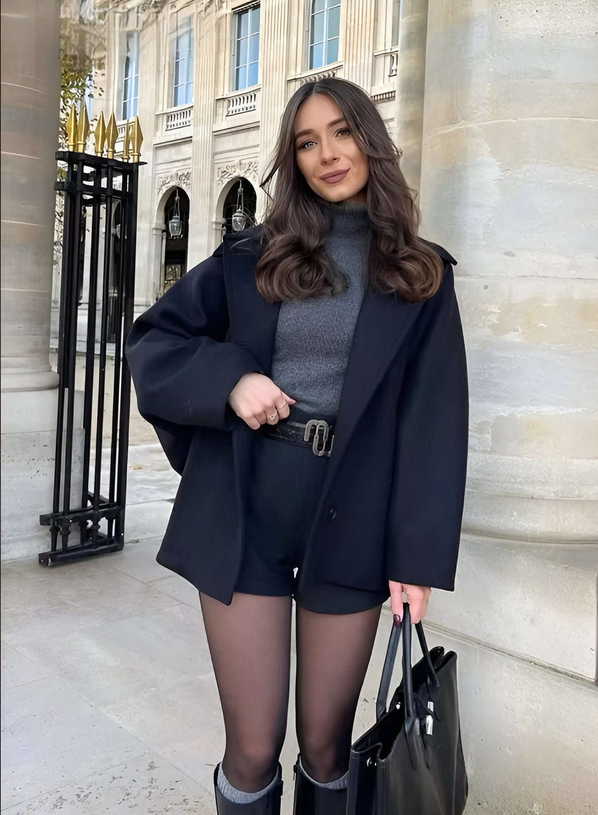 Celine | Trendy wollen jas