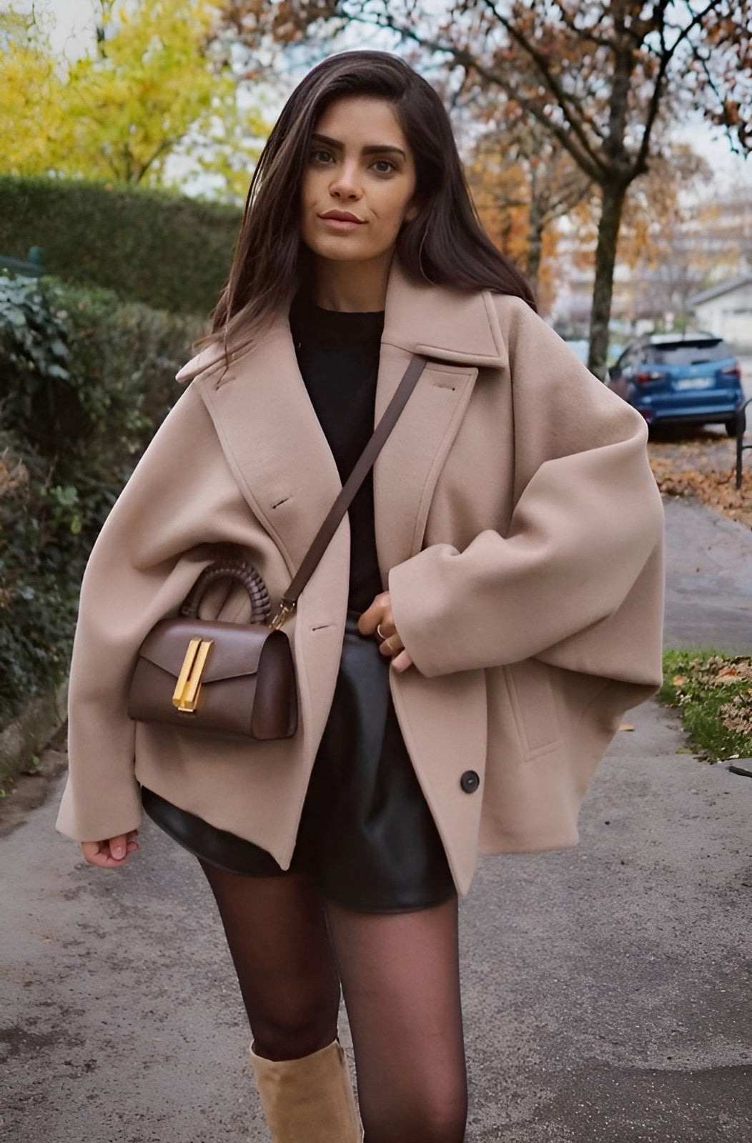 Celine | Trendy wollen jas