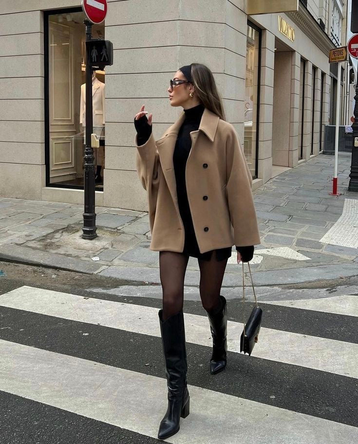 Celine | Trendy wollen jas