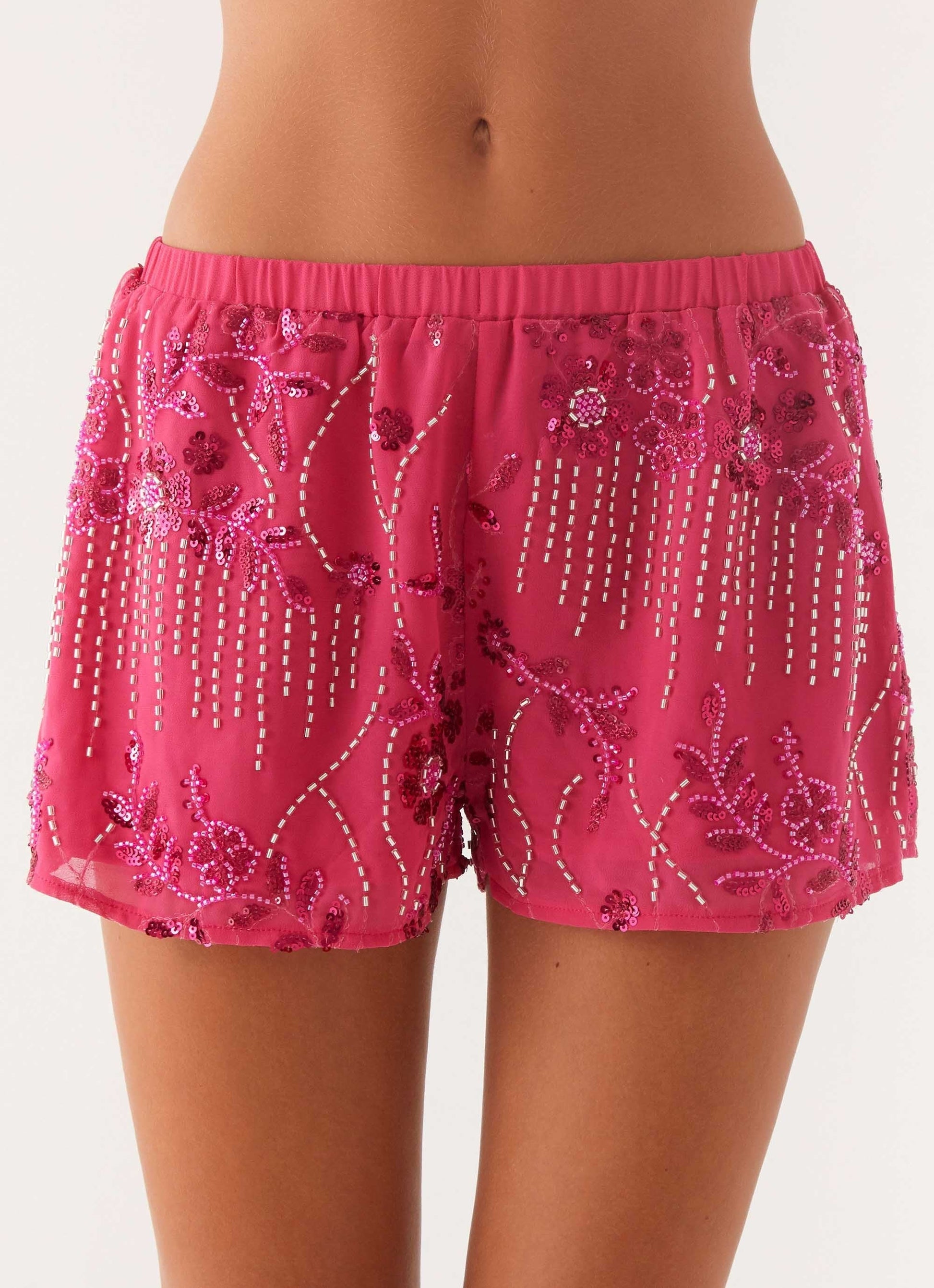 Sequin Mini Shorts