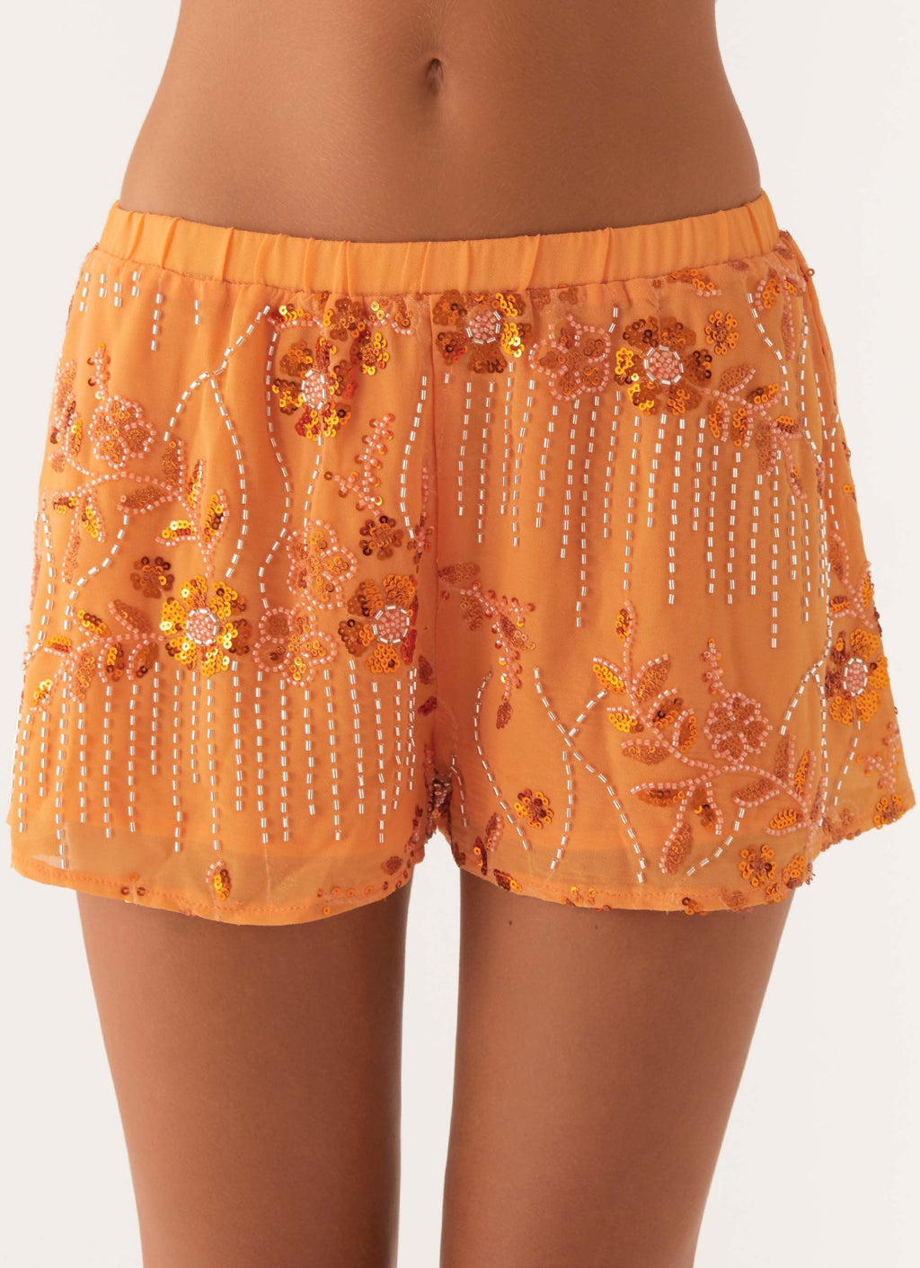 Sequin Mini Shorts