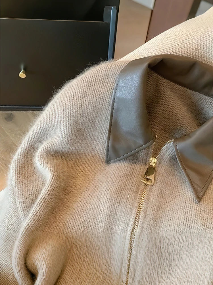 The Serene Zip Cardigan