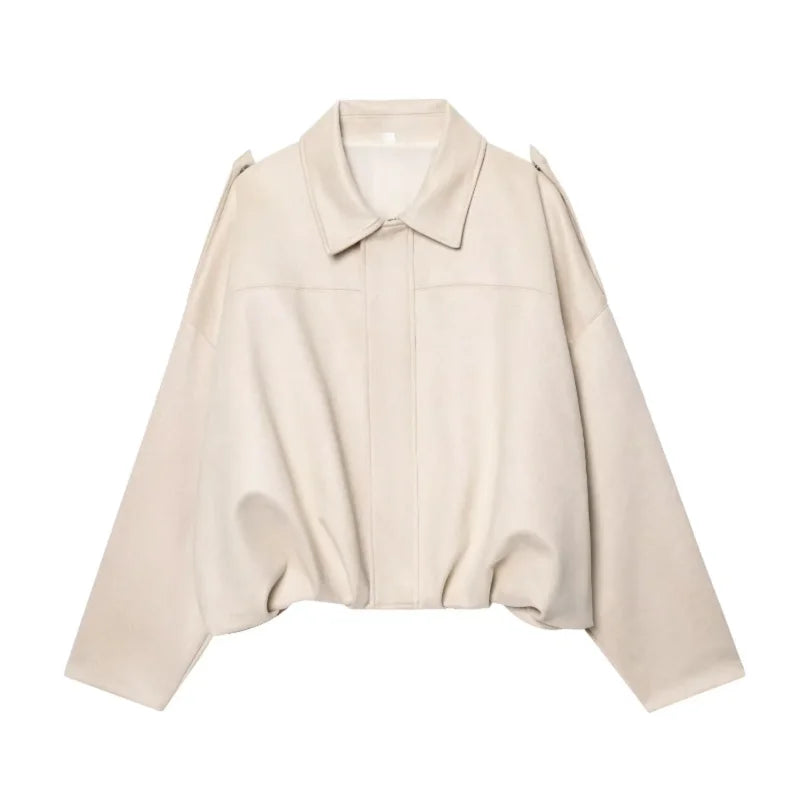 Suede Bomber - Jacket