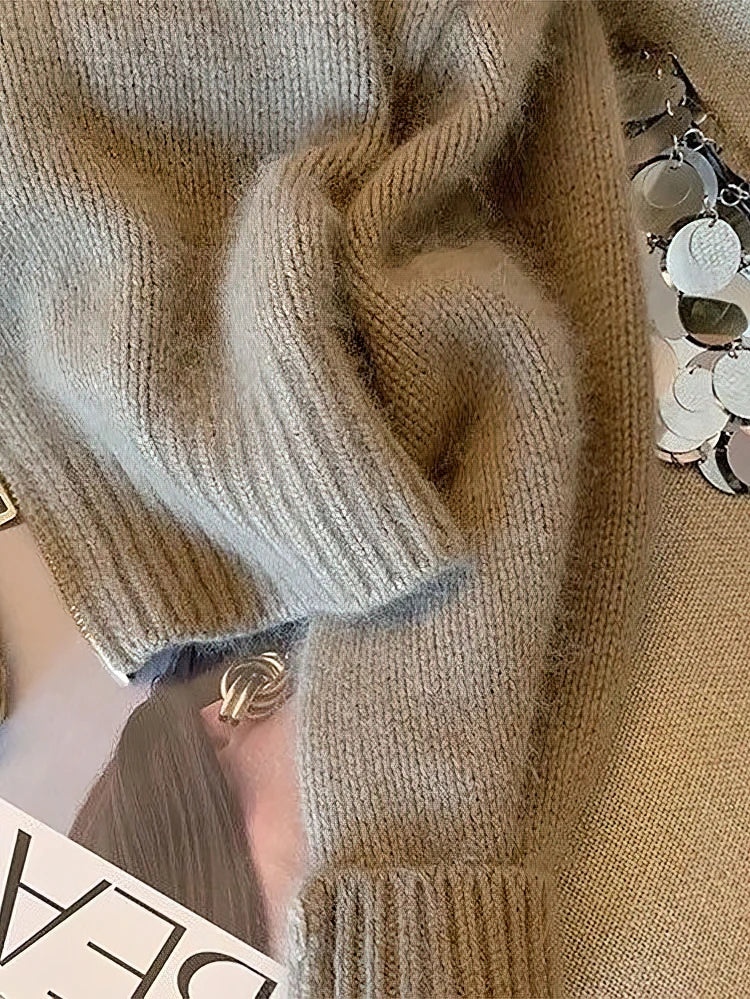 The Serene Zip Cardigan