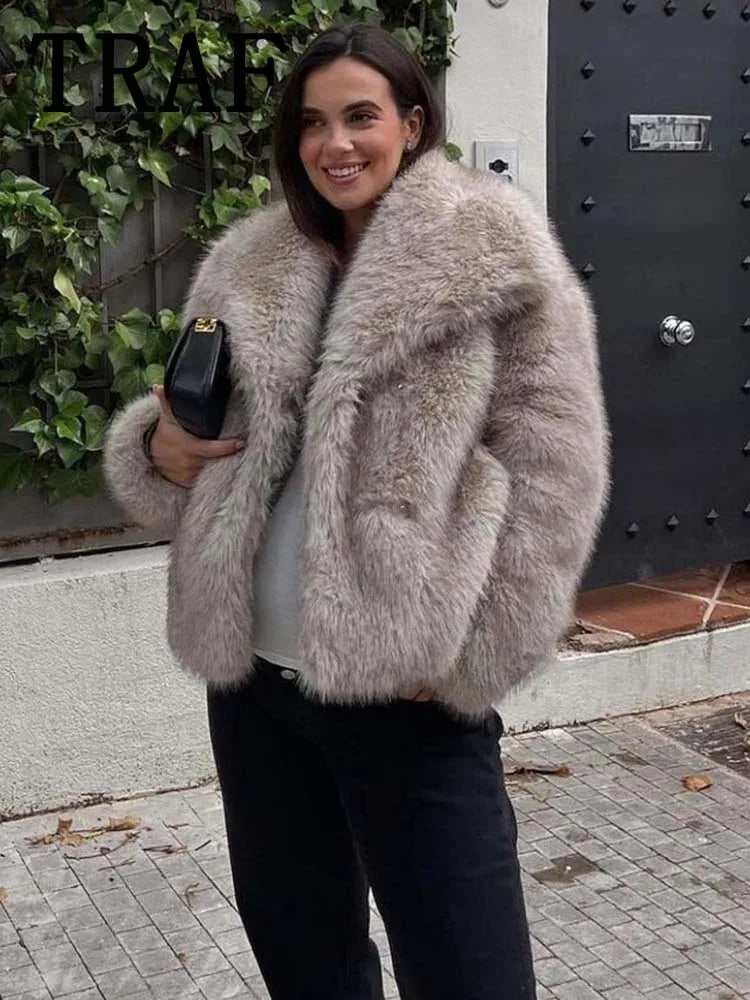Quinn - Plush Coat
