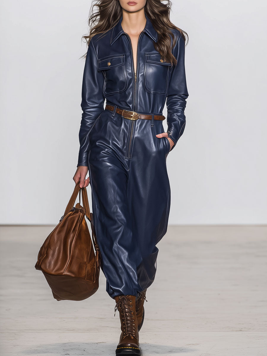 Blue Shadow Jumpsuit