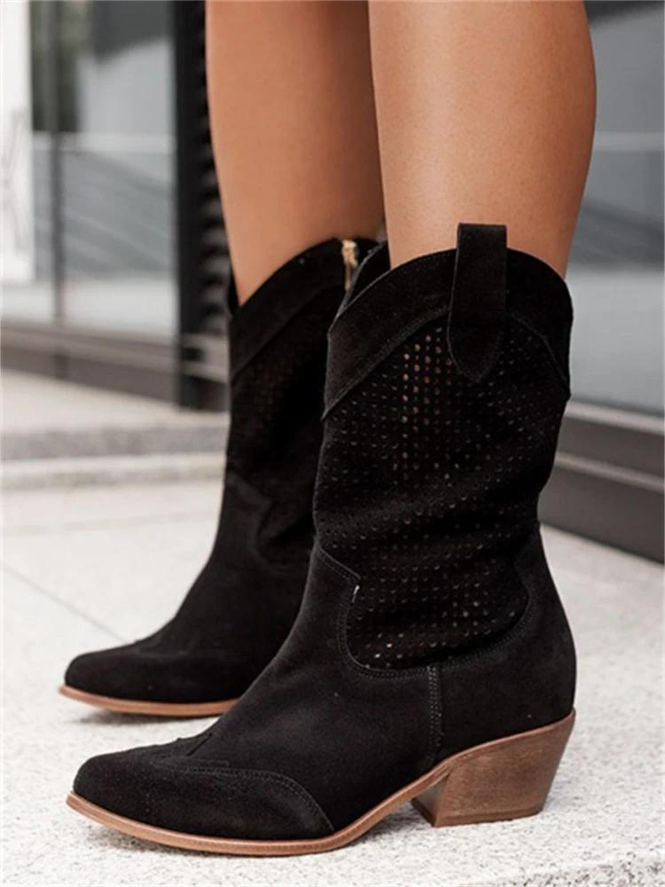 Western Laarzen – Ademend Suède Comfort