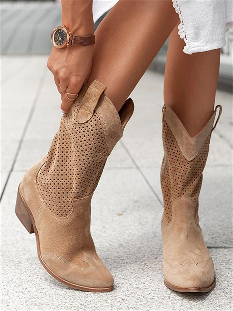 Western Laarzen – Ademend Suède Comfort
