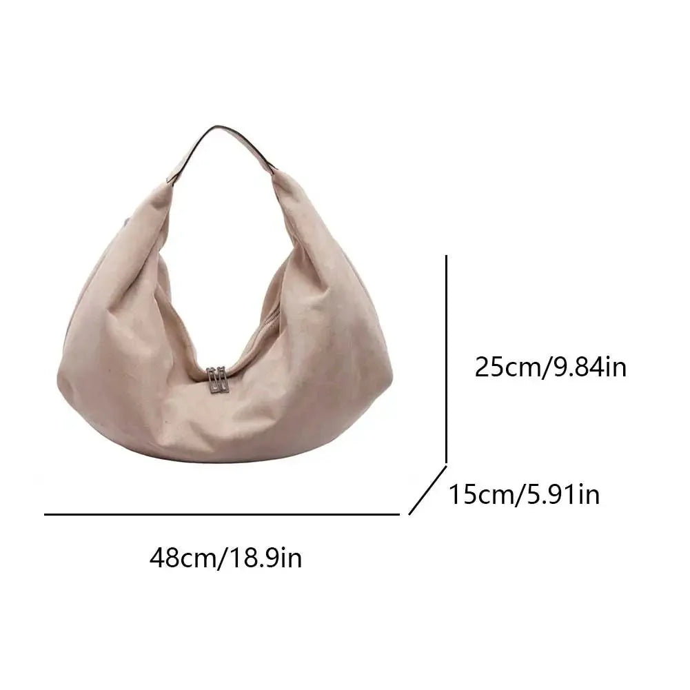 Onette Suède Hobo Handtas